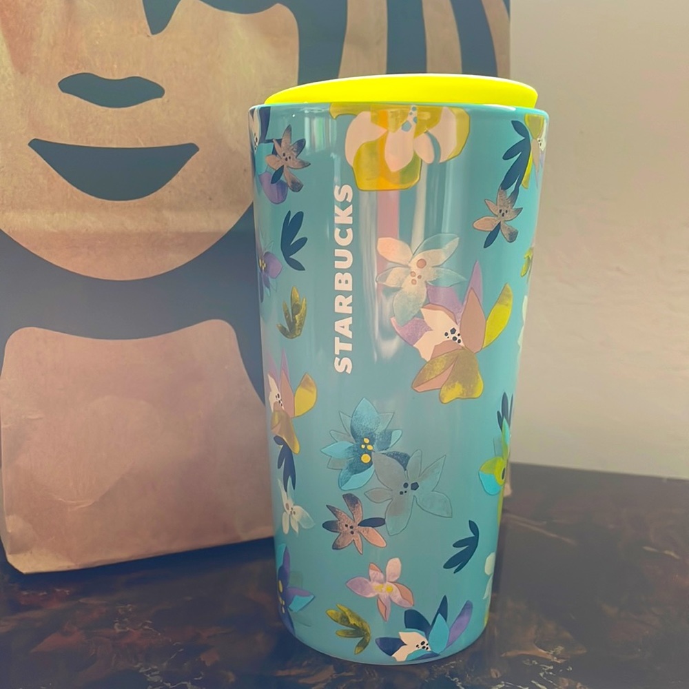 🌼 Starbucks  coffee tumbler